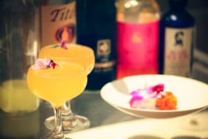 The 410 drink created by Mixologist JR Macanu.