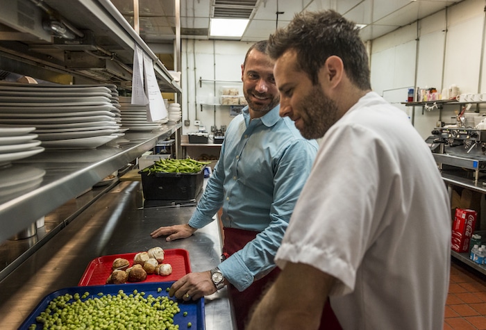 In the kitchen with Parkside owner chef Shawn Cirkiel in Austin